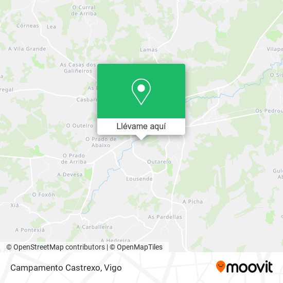 Mapa Campamento Castrexo