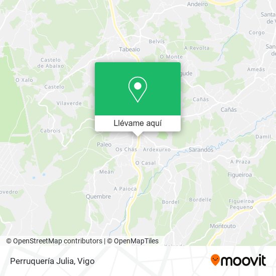 Mapa Perruquería Julia