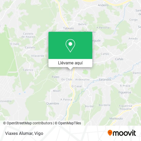 Mapa Viaxes Alumar