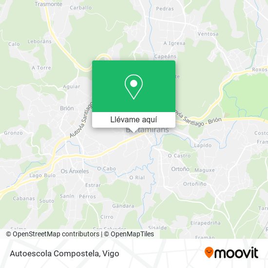 Mapa Autoescola Compostela