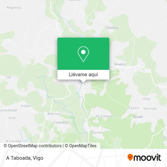 Mapa A Taboada