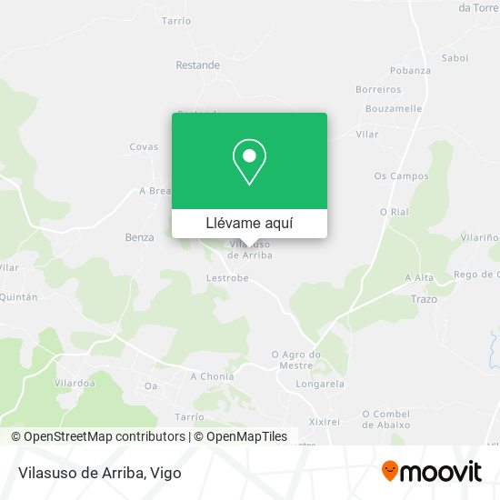 Mapa Vilasuso de Arriba