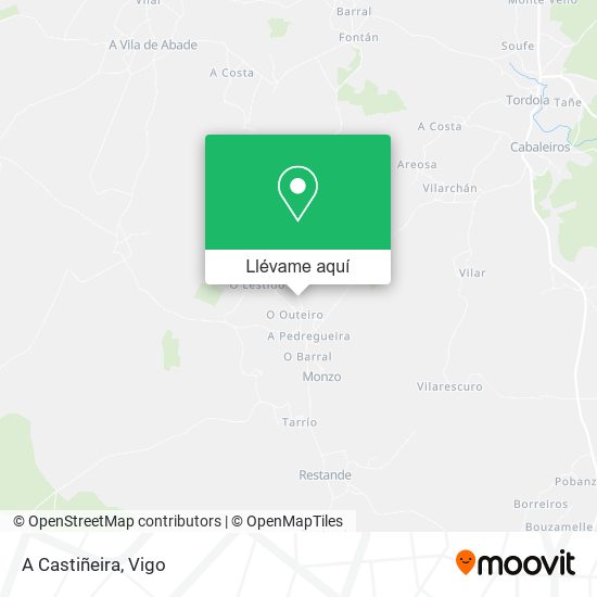 Mapa A Castiñeira