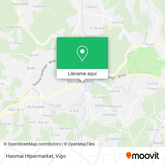 Mapa Haomai Hipermarket