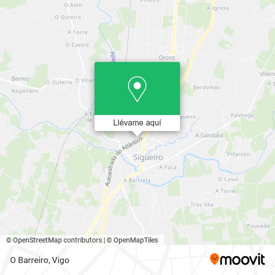 Mapa O Barreiro