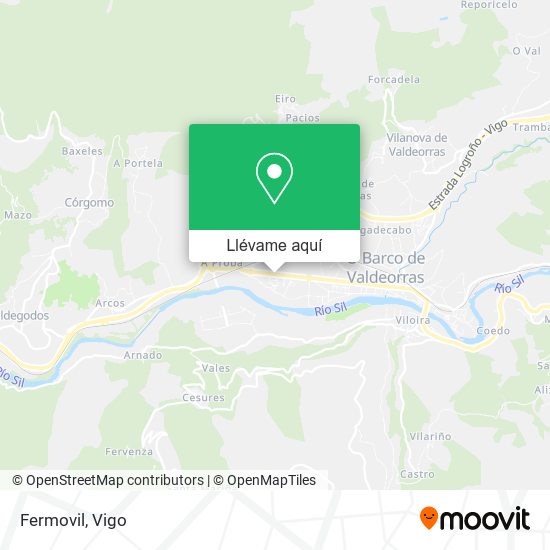 Mapa Fermovil