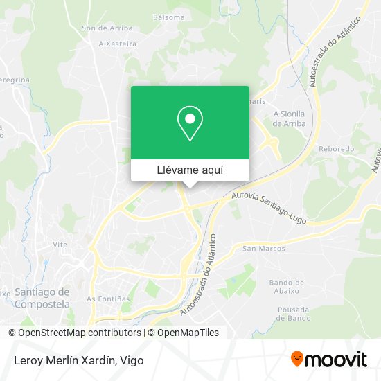 Mapa Leroy Merlín Xardín