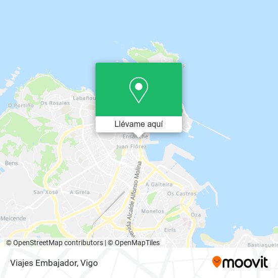 Mapa Viajes Embajador