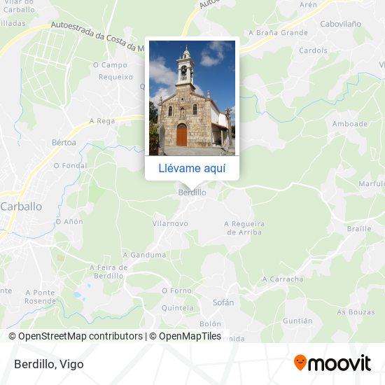 Mapa Berdillo