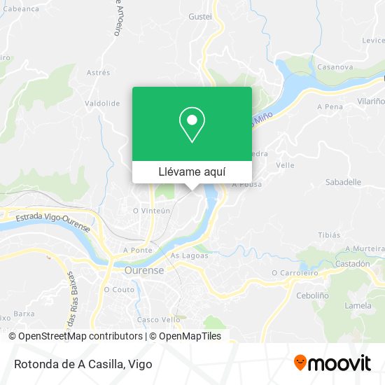 Mapa Rotonda de A Casilla