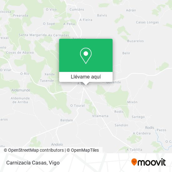 Mapa Carnizacía Casas