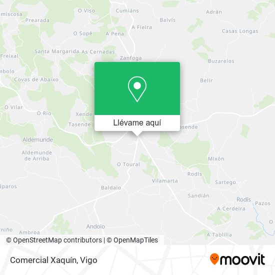 Mapa Comercial Xaquín