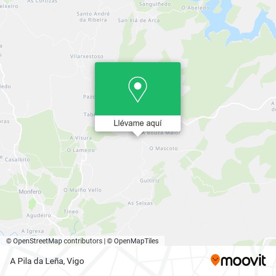 Mapa A Pila da Leña