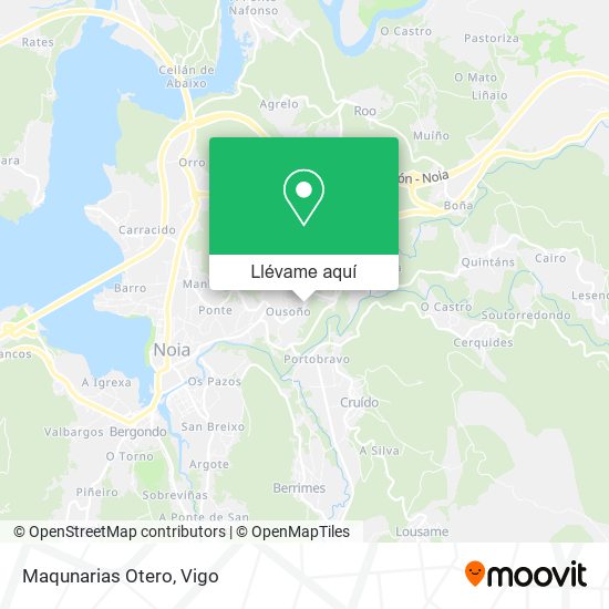 Mapa Maqunarias Otero