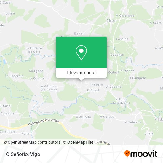 Mapa O Señorío