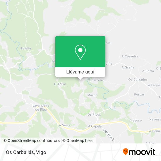 Mapa Os Carballás