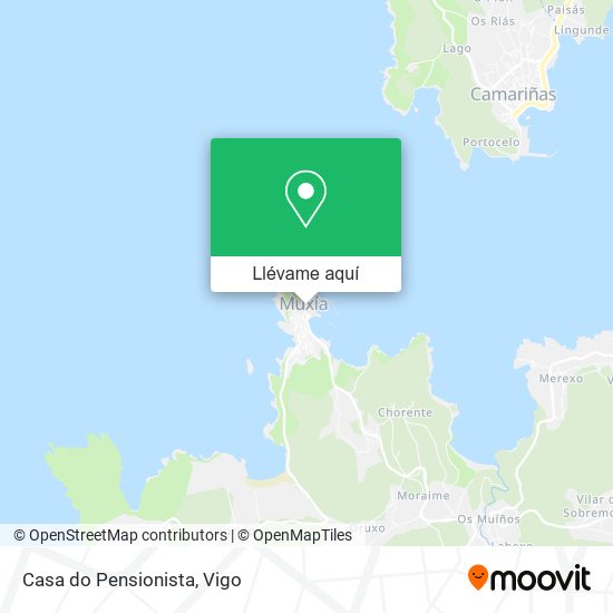 Mapa Casa do Pensionista