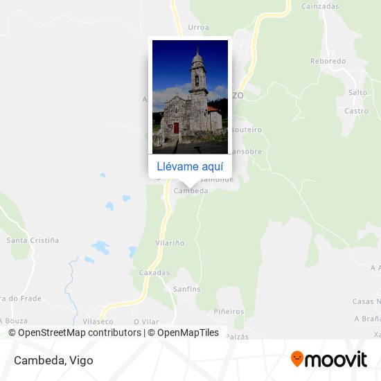 Mapa Cambeda