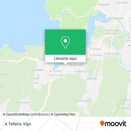 Mapa A Telleira