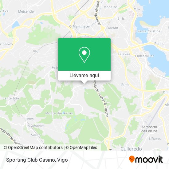 Mapa Sporting Club Casino