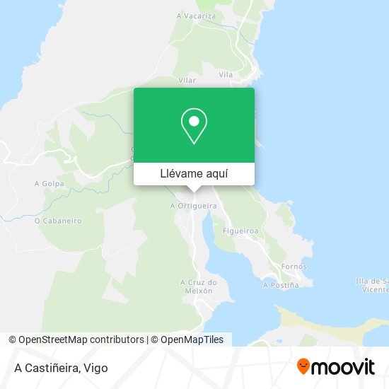 Mapa A Castiñeira