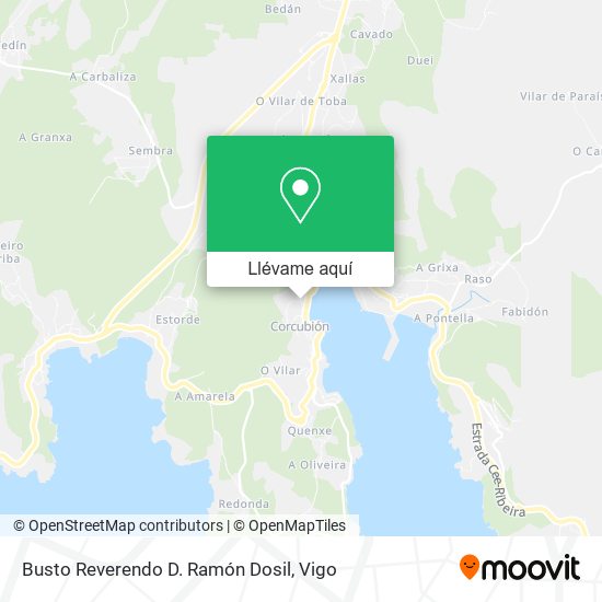 Mapa Busto Reverendo D. Ramón Dosil
