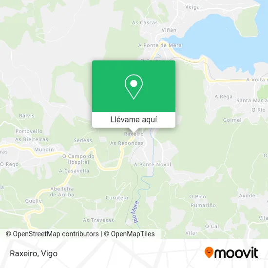 Mapa Raxeiro