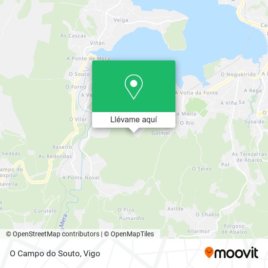 Mapa O Campo do Souto