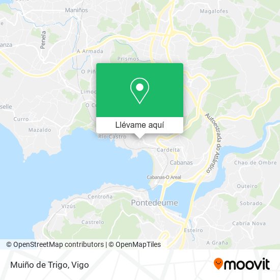 Mapa Muiño de Trigo