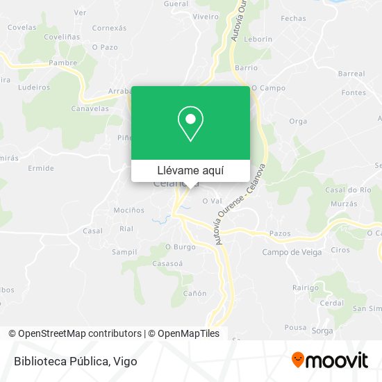 Mapa Biblioteca Pública