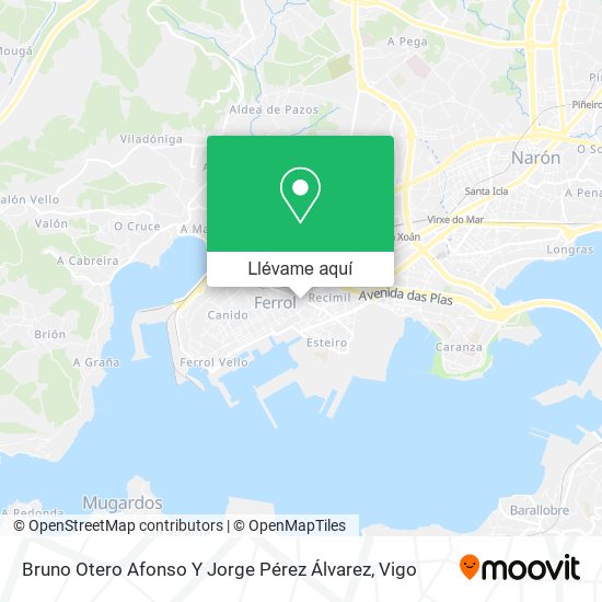 Mapa Bruno Otero Afonso Y Jorge Pérez Álvarez