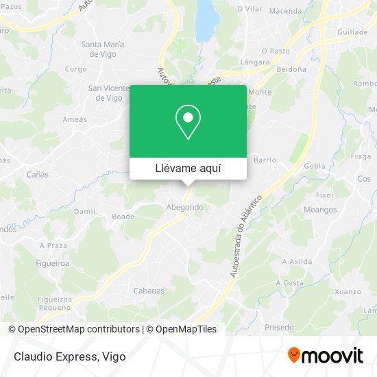Mapa Claudio Express