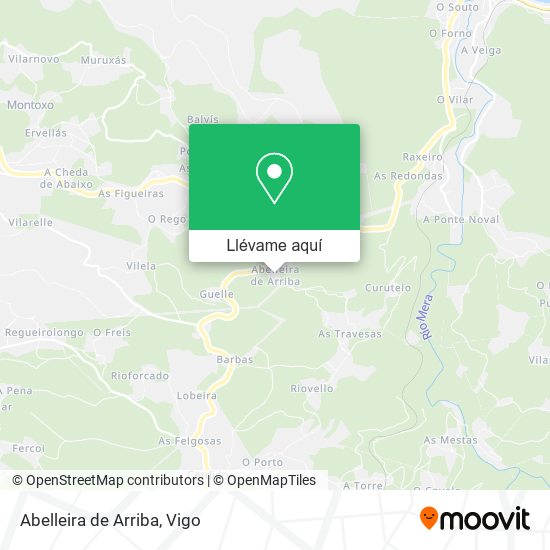 Mapa Abelleira de Arriba
