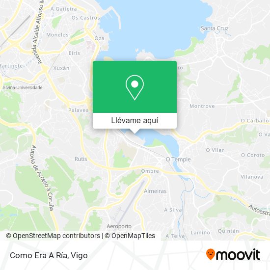 Mapa Como Era A Ría