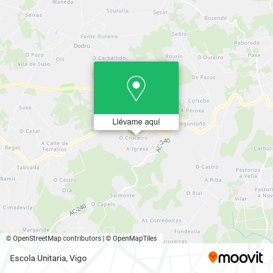 Mapa Escola Unitaria