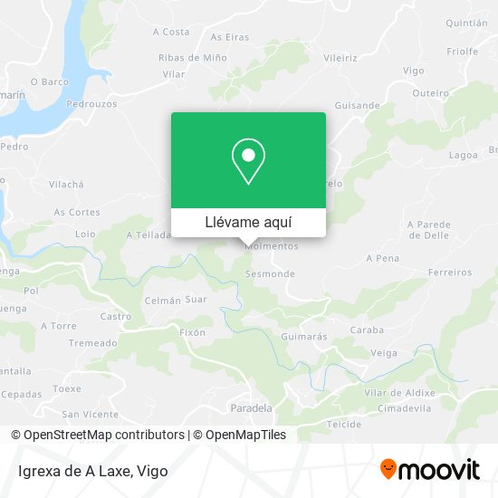 Mapa Igrexa de A Laxe