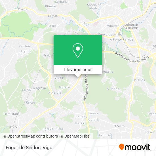 Mapa Fogar de Seidón