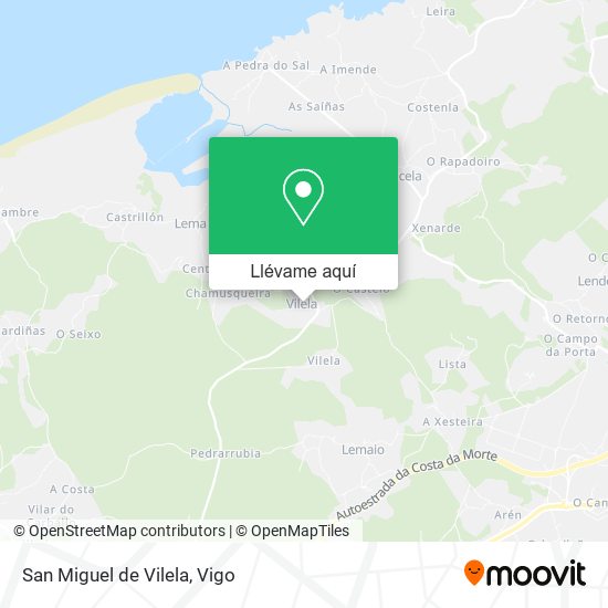Mapa San Miguel de Vilela