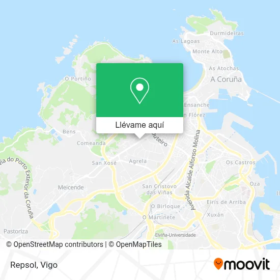 Mapa Repsol