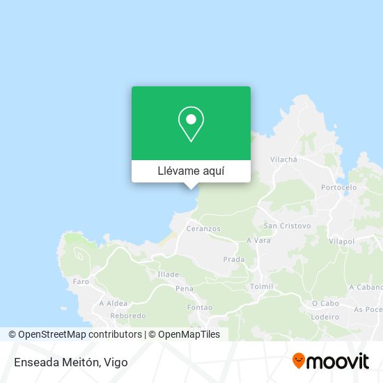 Mapa Enseada Meitón