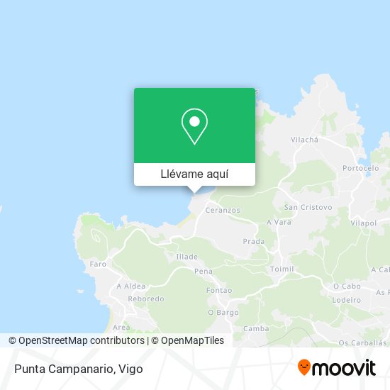 Mapa Punta Campanario