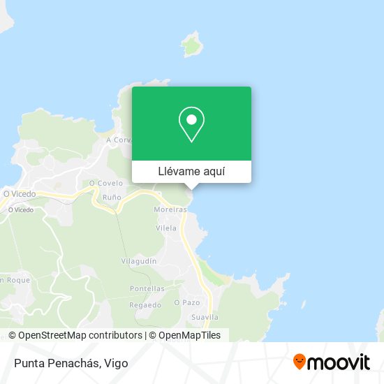 Mapa Punta Penachás