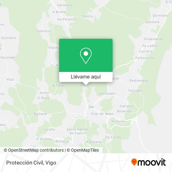 Mapa Protección Civil