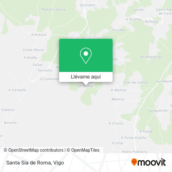Mapa Santa Sía de Roma