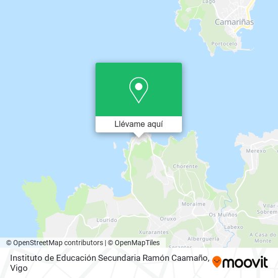 Mapa Instituto de Educación Secundaria Ramón Caamaño