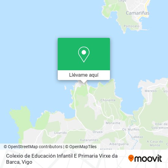 Mapa Colexio de Educación Infantil E Primaria Virxe da Barca