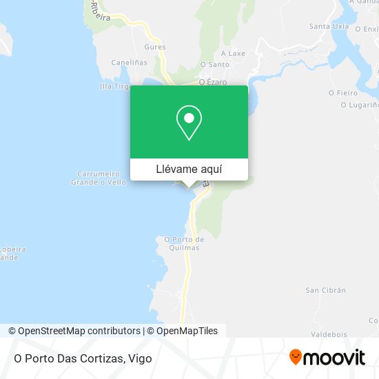 Mapa O Porto Das Cortizas