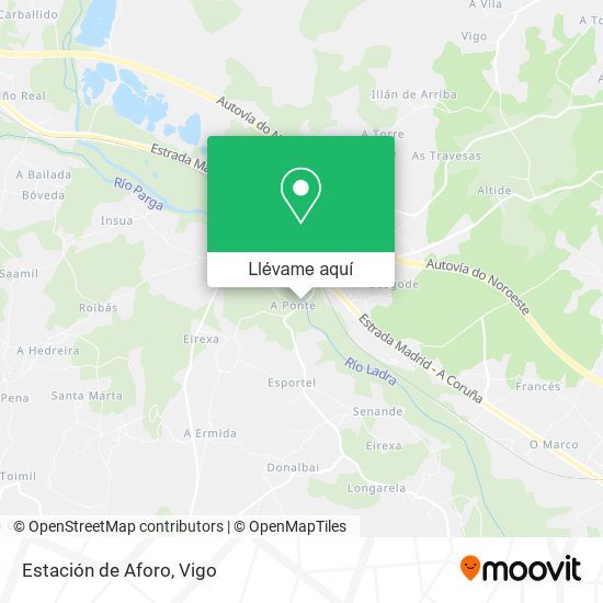Mapa Estación de Aforo