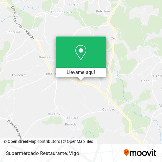 Mapa Supermercado Restaurante