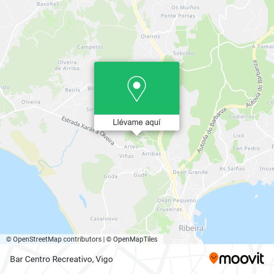 Mapa Bar Centro Recreativo